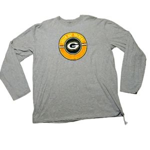 NFL Team Apparel Green Bay Packers Long Sleeve Men's T Shirt.